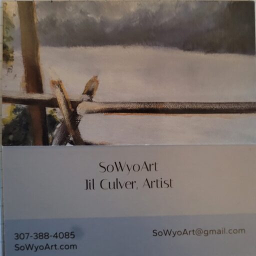 So Wyo Art – Jil Culver, Artist